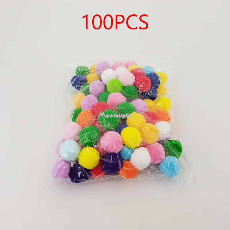 Interactive Launch Training Cat Toys Creative Kittens Mini Pompoms Games Stretch Plush Ball Toys Cat Supplies Pet Accessories
