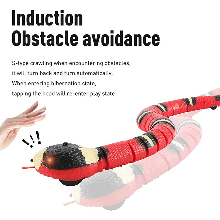 Automatic Cat Toys Interactive Smart Sensing Snake