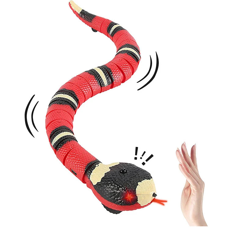 Automatic Cat Toys Interactive Smart Sensing Snake
