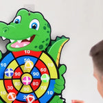 Educational Games Dart Board Baby Toy Stickey Ball Dart Indoor Sports Child Montessori Games for Children 3 to 7 Years