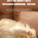 Cat Interactive Ball Electric Automatic Rolling Ball Smart Toys for Cats Smart Cat Toy Rotating Ball Cat Game Accessories
