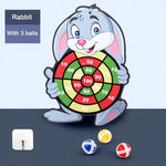 Educational Games Dart Board Baby Toy Stickey Ball Dart Indoor Sports Child Montessori Games for Children 3 to 7 Years
