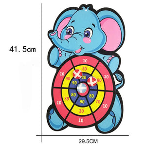 Educational Games Dart Board Baby Toy Stickey Ball Dart Indoor Sports Child Montessori Games for Children 3 to 7 Years